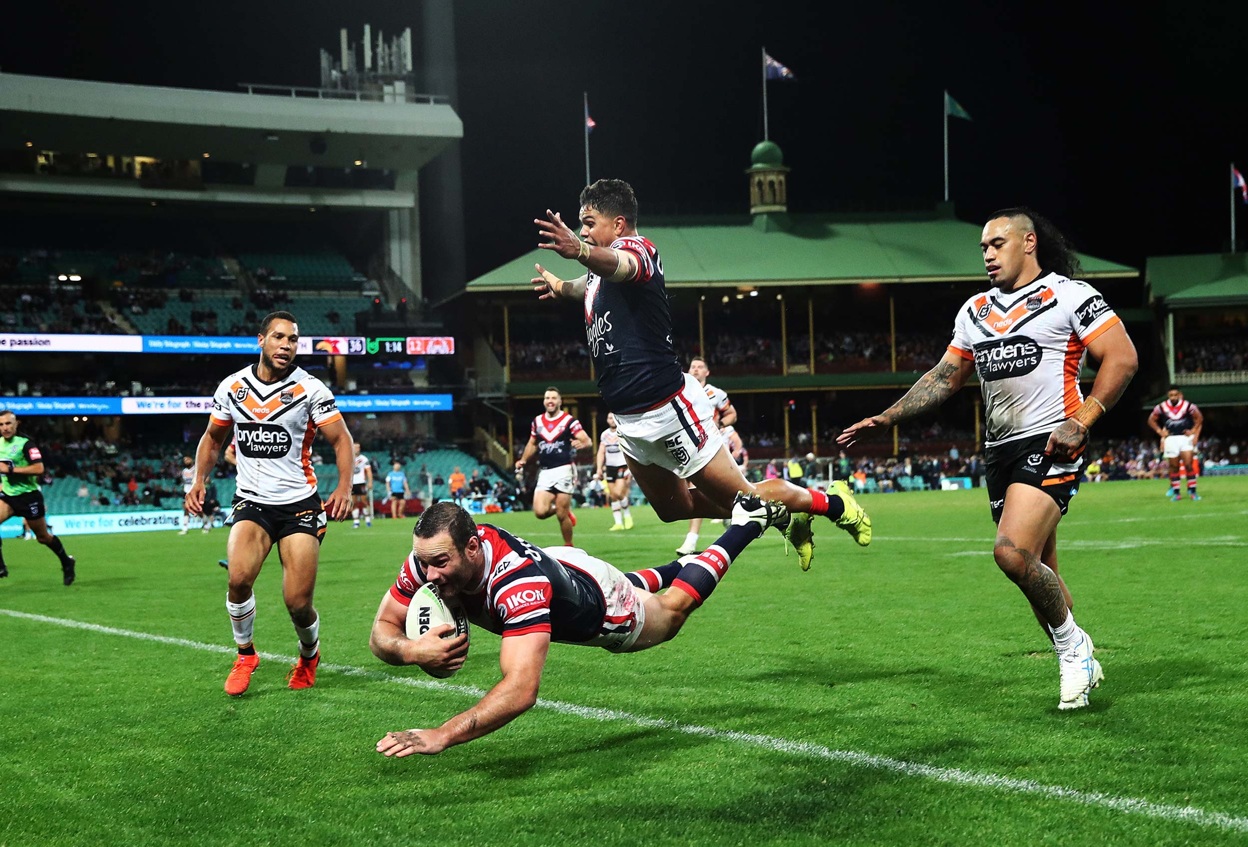 Roosters v Tigers